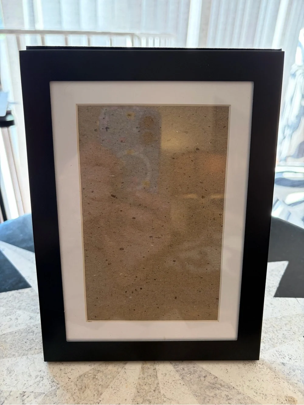 Bundle of 2 Photo Frames with White Mats for 4x6 Photos